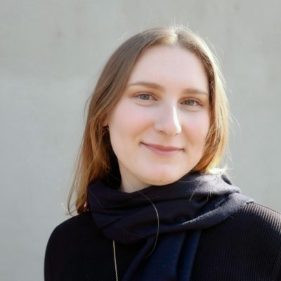 a portrait shot of Alberta Sinani