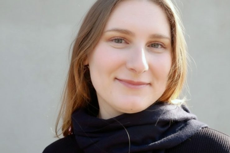 a portrait shot of Alberta Sinani